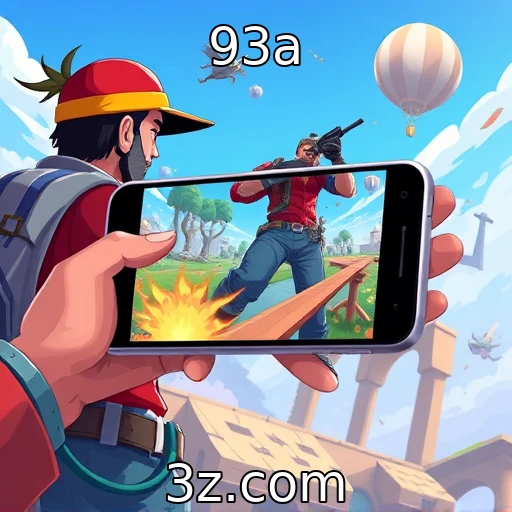 Crescimento do mercado de jogos mobile : 93a